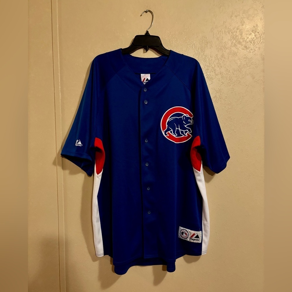 Majestic Chicago Cubs MLB Jersey sz 2XL